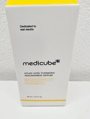 NIB Medicube Kojic Acid Turmeric Niacinamide Serum 1.01 Fl Oz